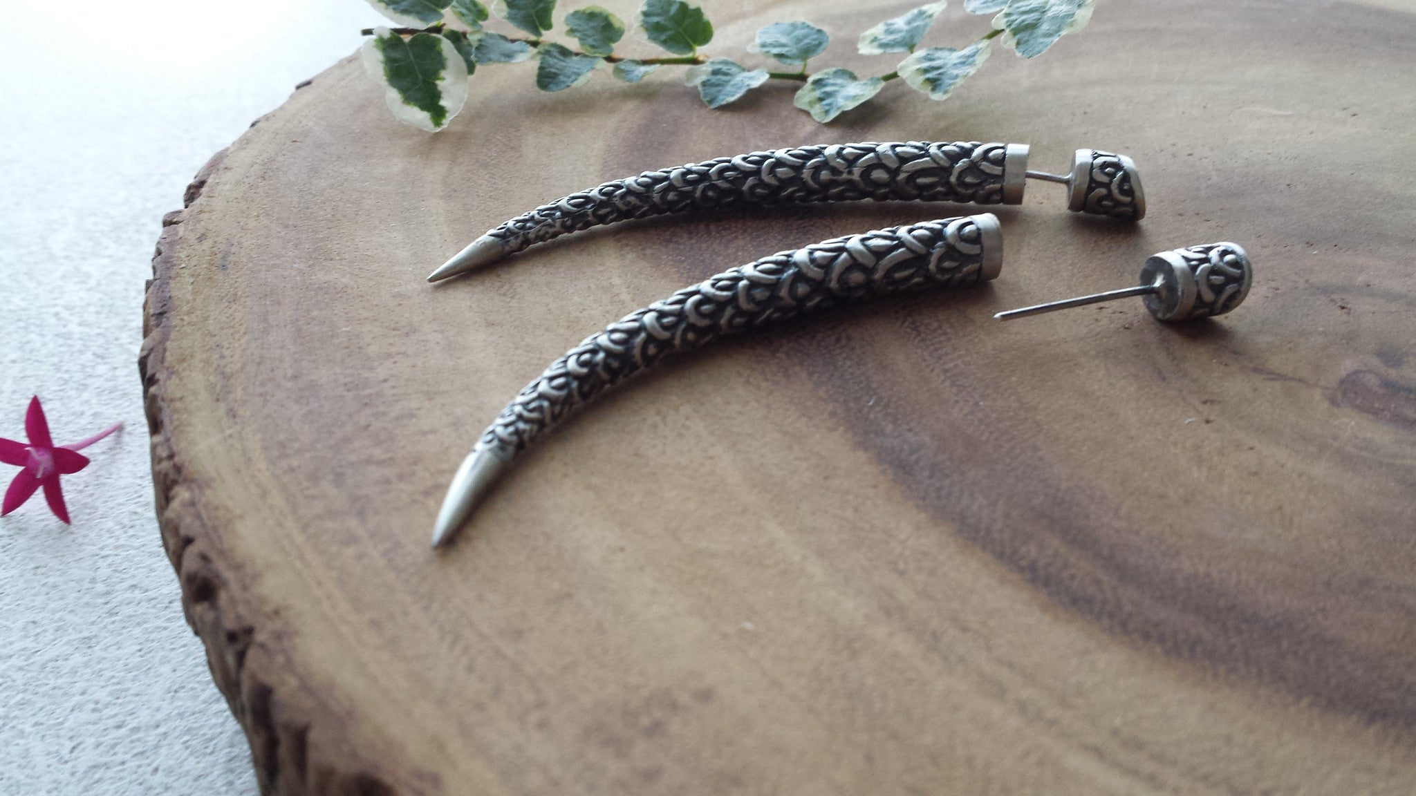'Naga' Tusk Earrings (SOLD OUT)